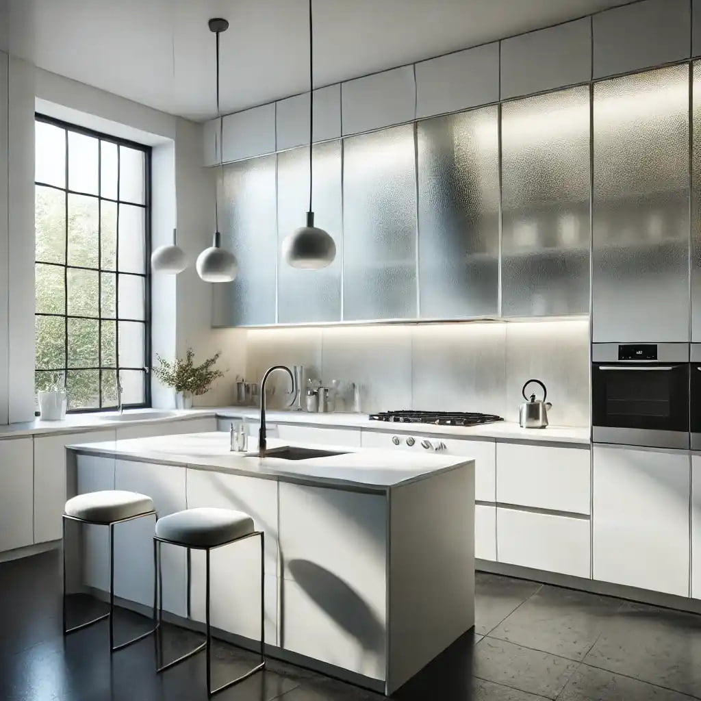 Sandblasted Glass Kitchen Splashbacks: The Sleek Choice for Modern Homes